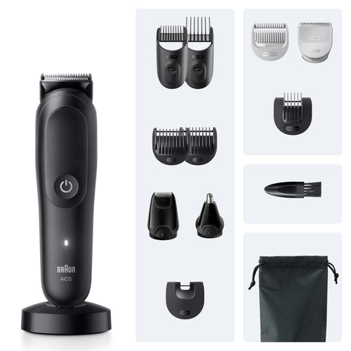 All-in-One Series 5, 13-in-1 Multigroom, Barttrimmer, Nasenhaartrimmer, AIO5565, Schwarz