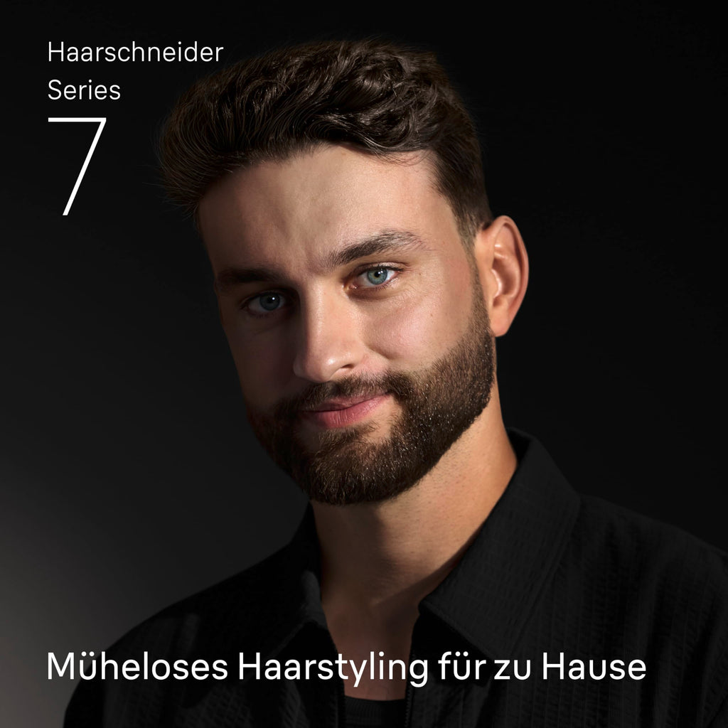 Haarschneider Series 7, Haarschneidemaschine und Rasierapparat für Herren, HC7590, Grau