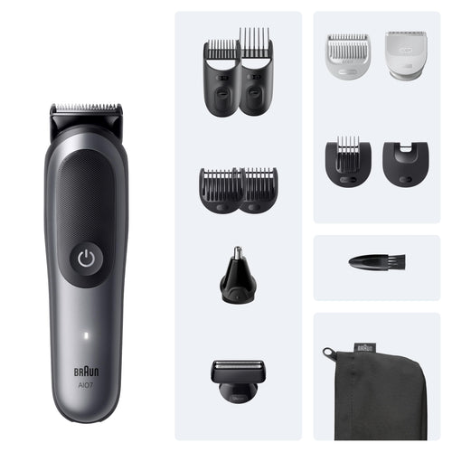 All-in-One Series 7, 12-in-1 Multigroom, Barttrimmer, Nasenhaartrimmer, , AIO7545, Grau