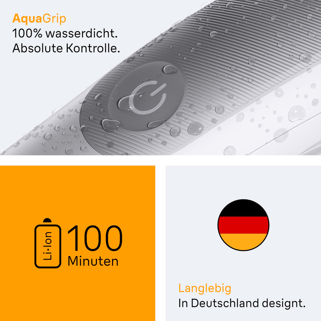 Bodygroomer Series 5, Elektrischer Körperrasierer Herren mit 7 Zubehörteile, BG5555, Grau