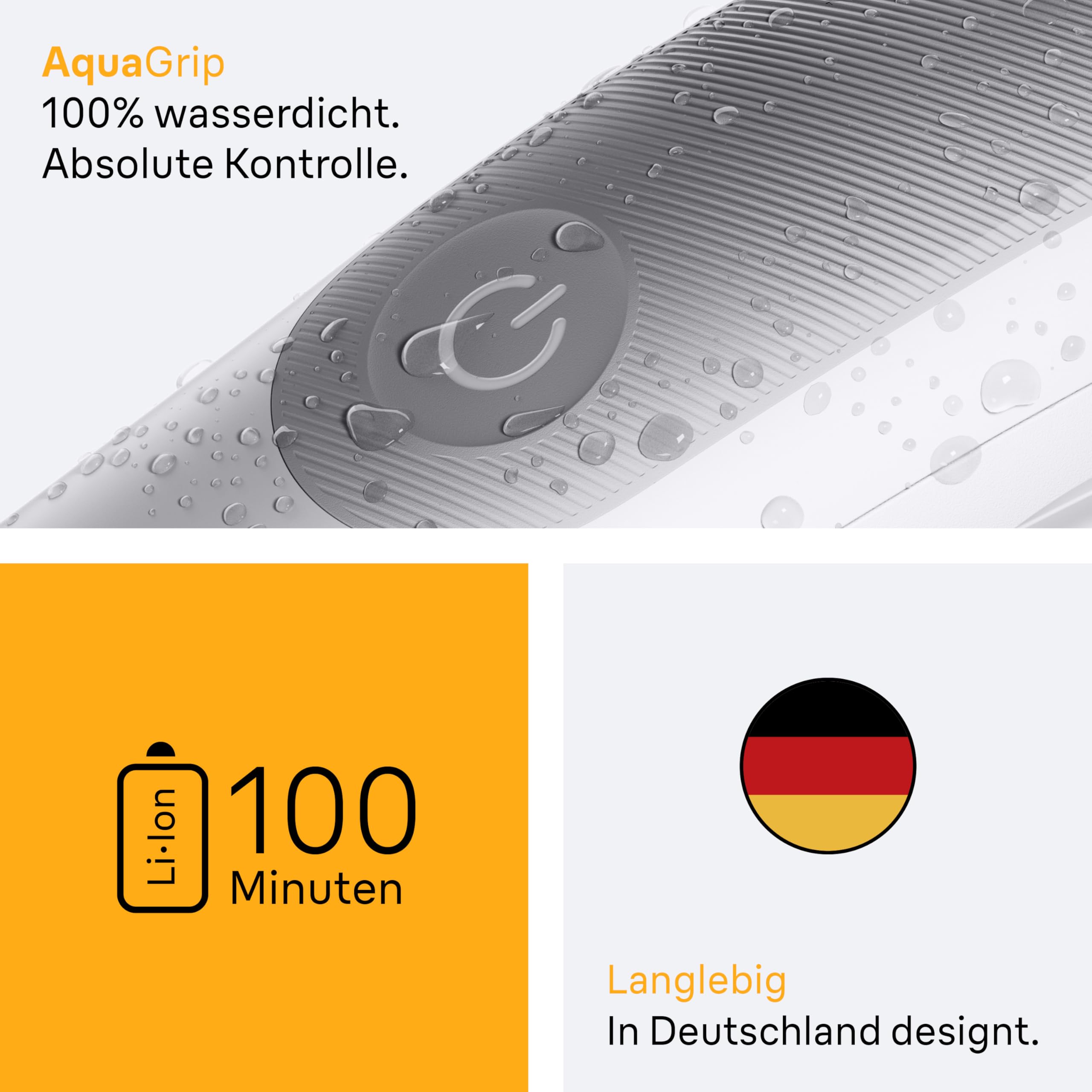 Bodygroomer Series 5, Elektrischer Körperrasierer Herren mit 7 Zubehörteile, BG5555, Grau