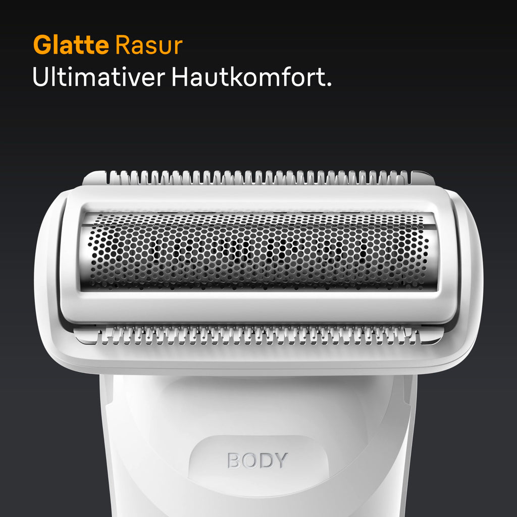 Bodygroomer Series 5, Elektrischer Körperrasierer Herren mit 7 Zubehörteile, BG5555, Grau